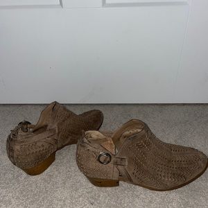 Madeline Girl Suede Like Booties
